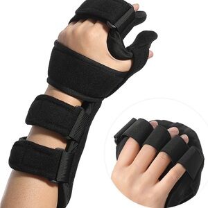 Resting Hand Splint - Night Immobilizer Wrist Finger Brace